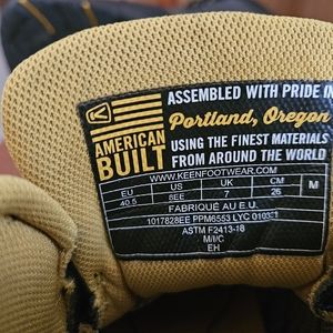 Keen water proof,steel toe,mens boots